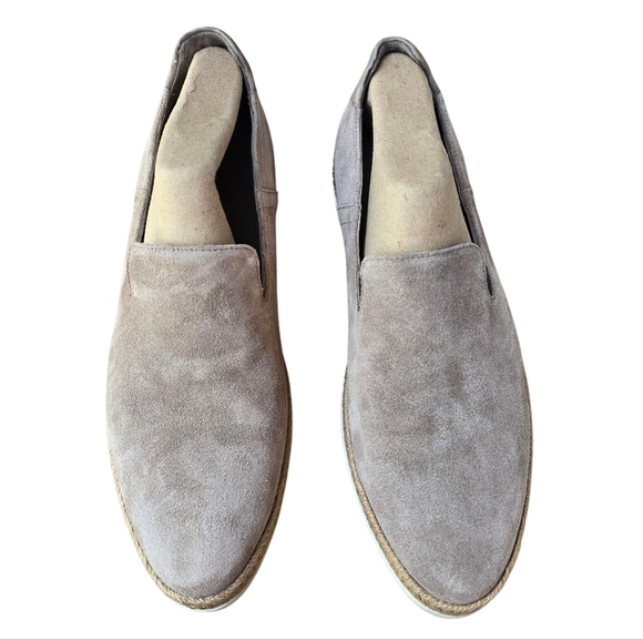 VINCE Dillon Suede Espadrille Slip On Loafers, Size 9M - Picture 3 of 9